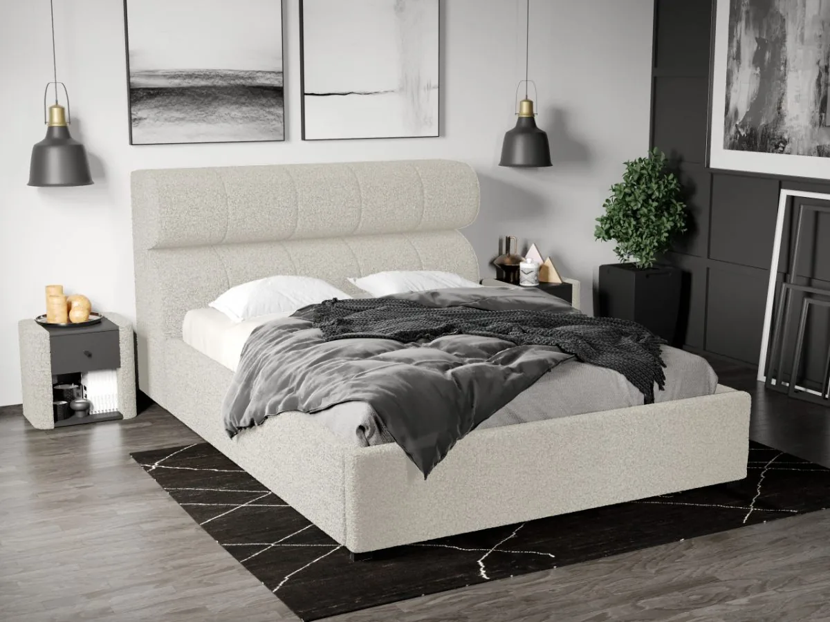Mobila Laguna Galileo Cu Somiera Fixa 180x200 Coral 15