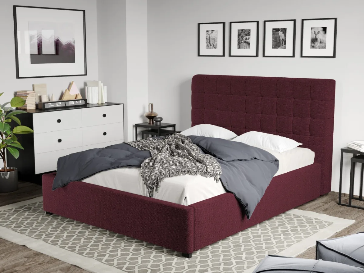 Mobila Laguna Rivo 140x200 Cu Somiera Fixa Eden 9 Grena