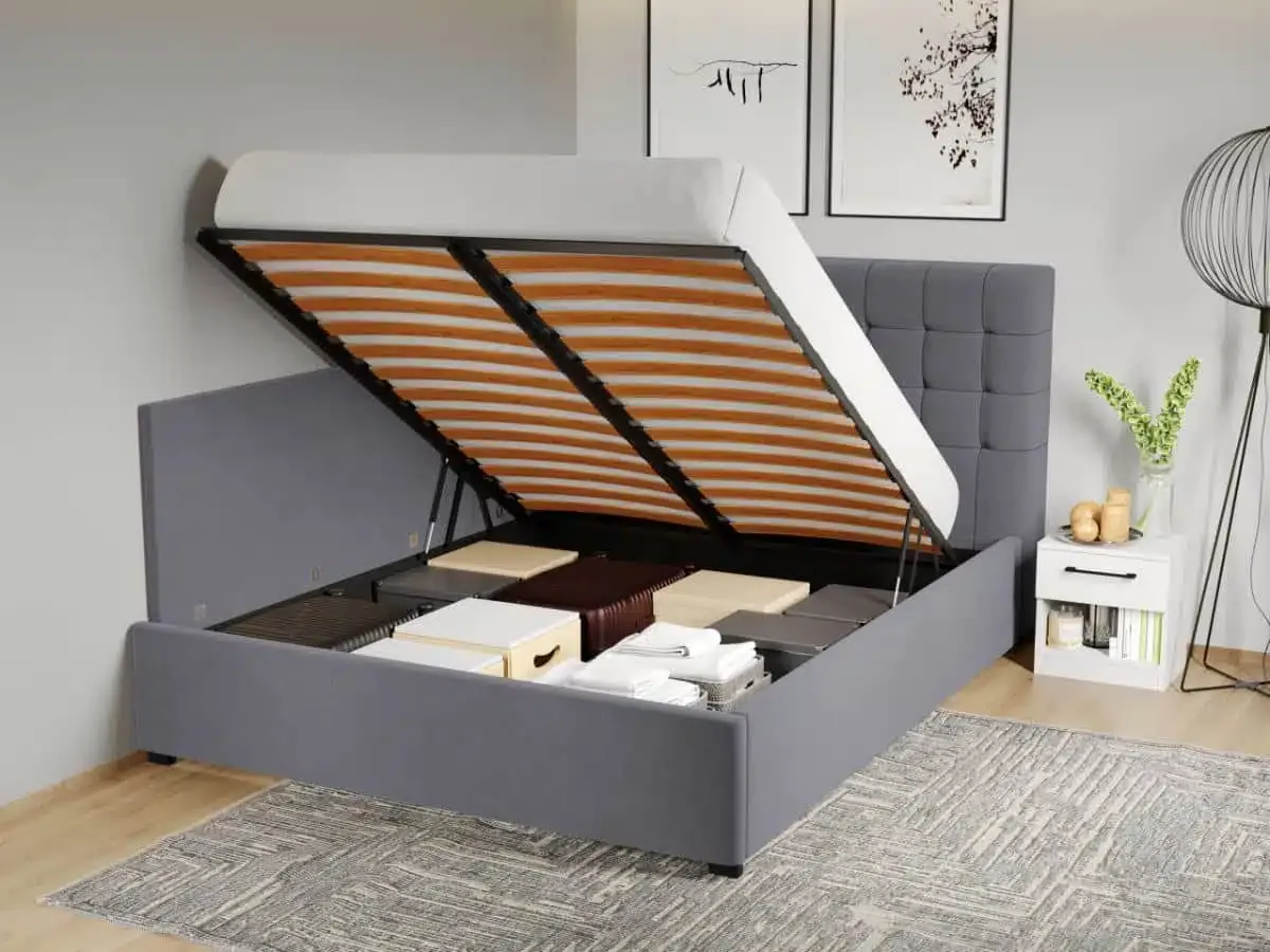Mobila Laguna Rivo Swing 17 Rabatabil cu Lada Gri 180x190
