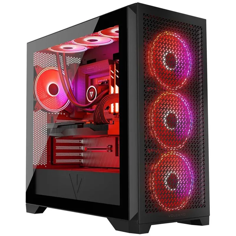 Modecom Volcano Expanse T Apex ARGB Midi Negru