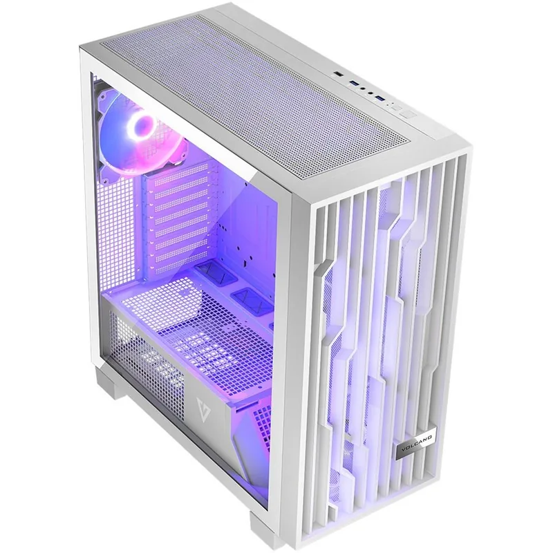 Modecom Volcano Perun Apex ARGB MIDI Alb