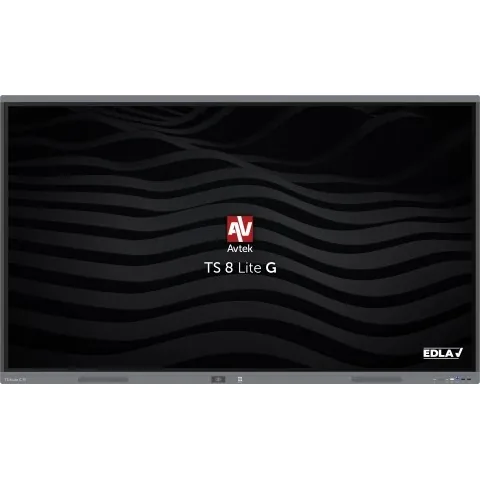 Avtek International TS 8 Lite 75 Inch 4K Ultra HD Touchscreen Negru
