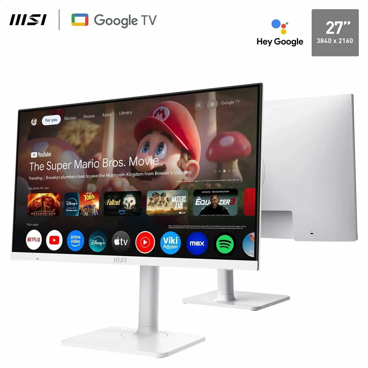 Monitor Gaming MSI 27 4K