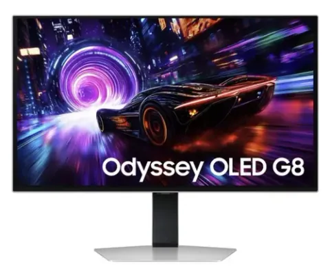 Monitor Gaming Samsung OLED 27 Inch 4K UHD 240Hz Argintiu