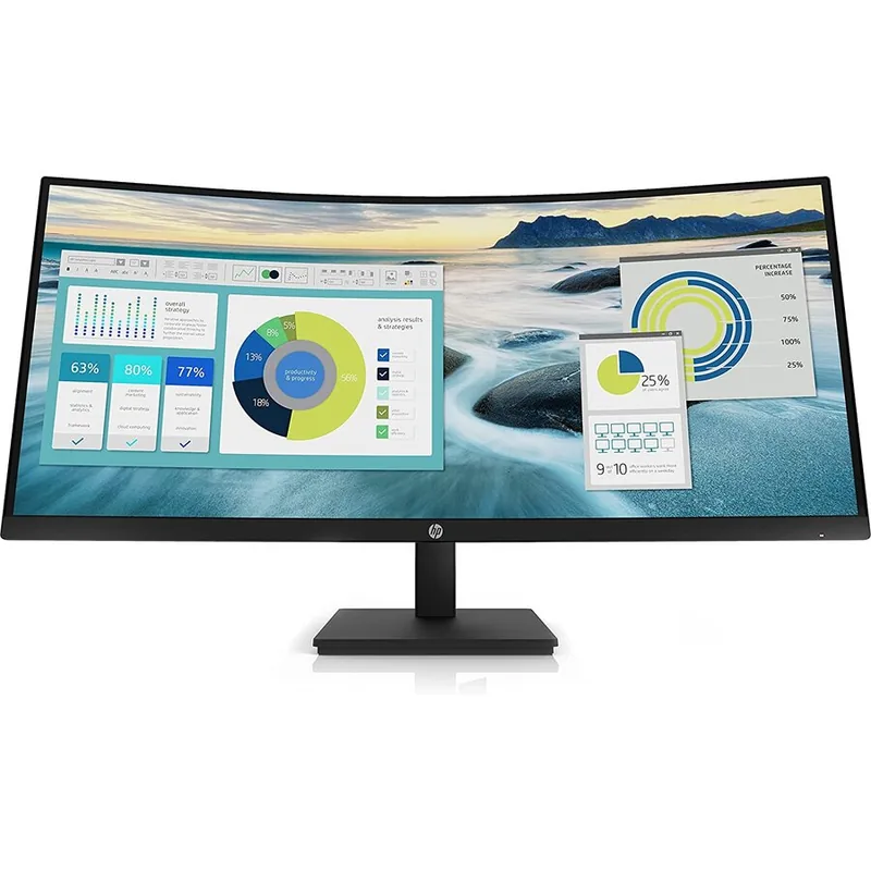 HP P34hc G4 34inch Curved Negru