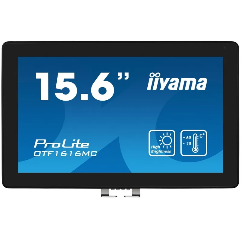 Monitor Iiyama 15.6 Full HD VA Touchscreen Negru