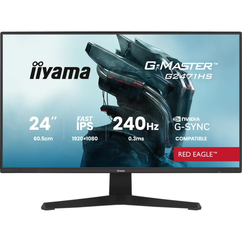 Iiyama G-Master 23.8 Inch FHD Negru