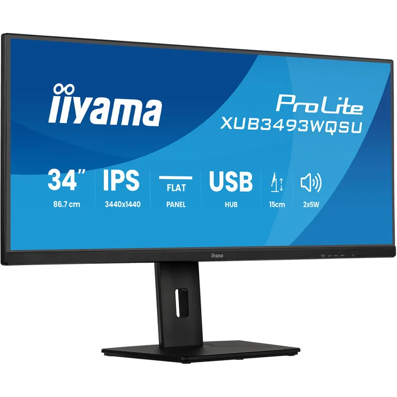 Iiyama XUB3493WQSU-B6 34inch Negru