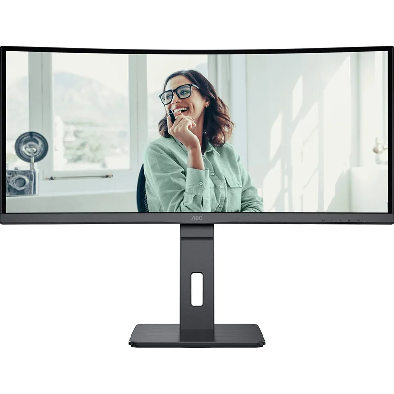 AOC CU34P3CV 34inch WQHD Curbat 100Hz Negru