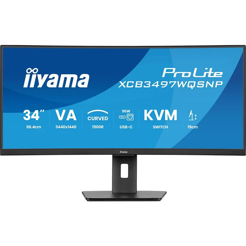 Iiyama XCB3497WQSNP-B1 Negru