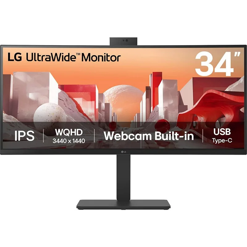 LG 34BA85QE-B Negru