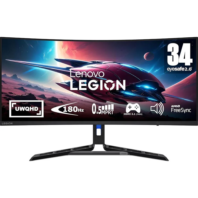 Lenovo Legion R34w-30 34inch WQHD Curved 180Hz 0.5ms Negru