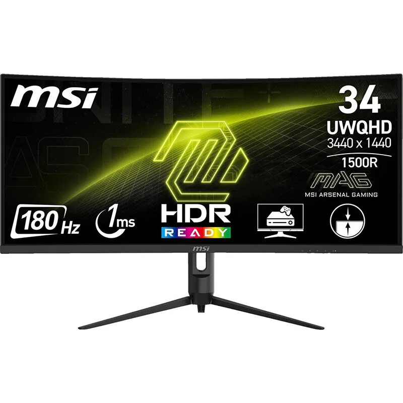 MSI MAG 342CQR E2 Negru