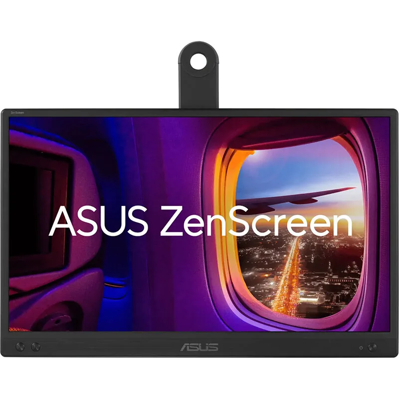 ASUS ZenScreen MB166CR Negru