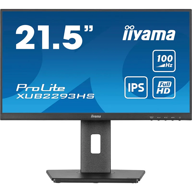 iiyama Prolie XUB2293HS-B6 100Hz 1ms Boxe Pivot Negru