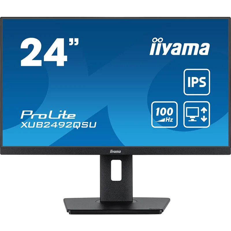 Iiyama ProLite XUB2492QSU-B1 Negru