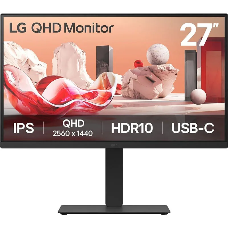 LG 27BA75QB-B 27inch IPS QHD 100Hz Negru