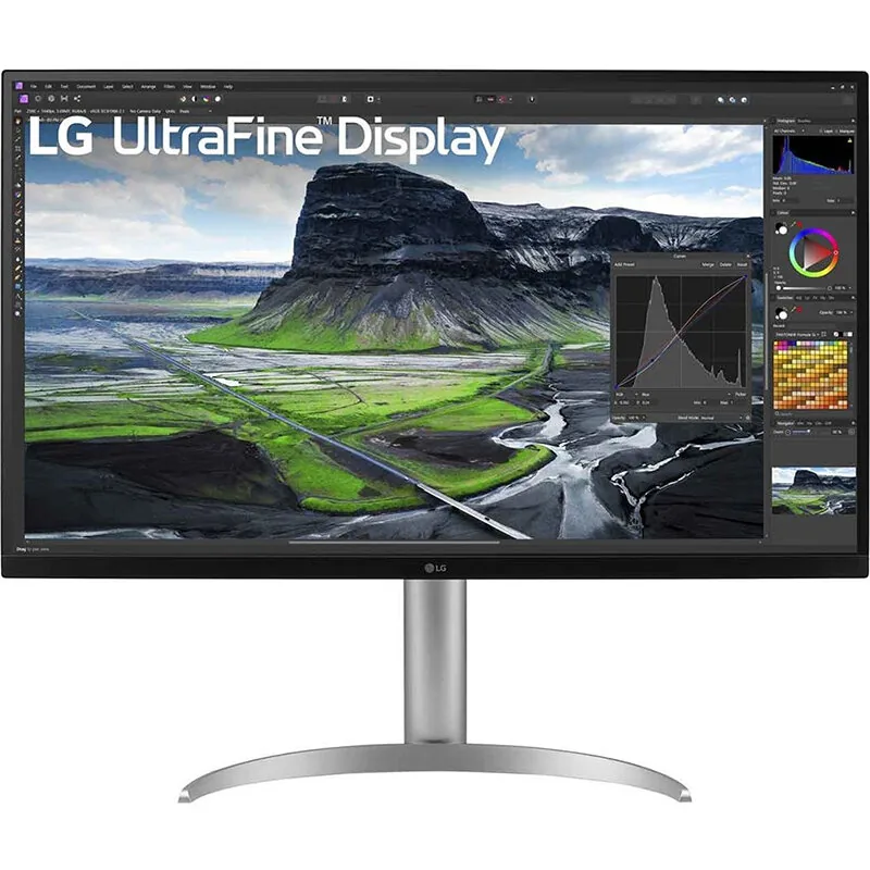 LG 32UQ850V-W Alb/Argintiu