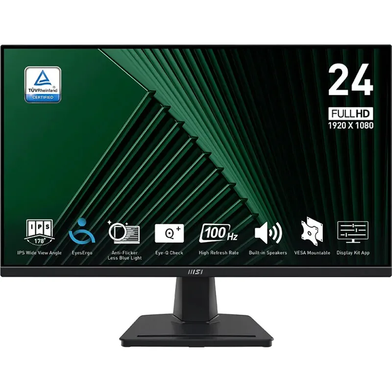 MSI PRO MP245G 23.8inch Negru