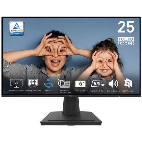 MSI Pro MP252 24.5inch 100Hz 1ms Negru