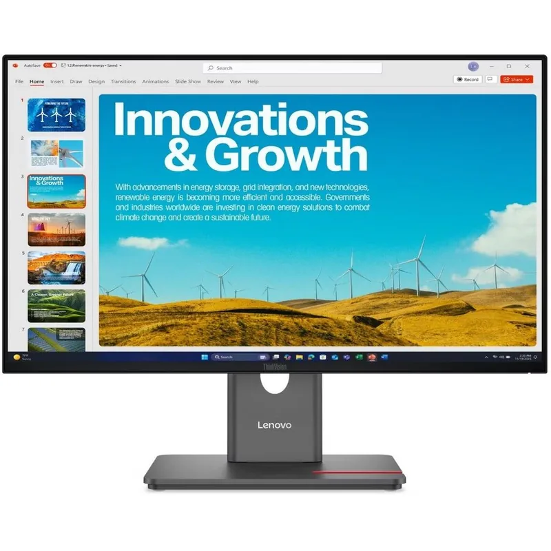 Lenovo ThinkVision P24QD-40 23.8inch 120Hz Negru