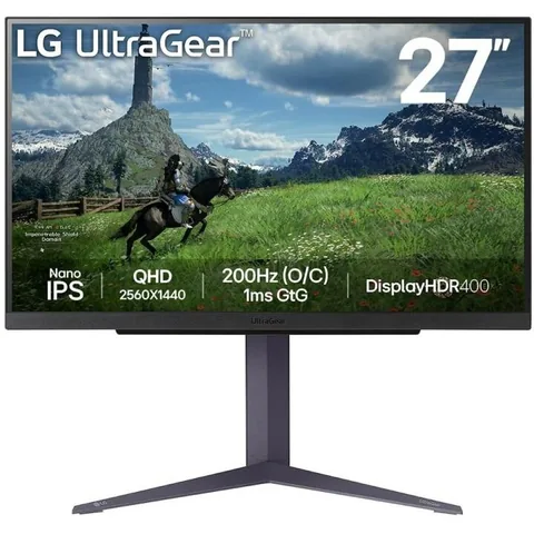 Monitor LG Gaming 27inch QHD 180Hz Negru