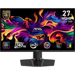 MSI MAG 271QP QD-OLED X24 26.5inch 240Hz Negru