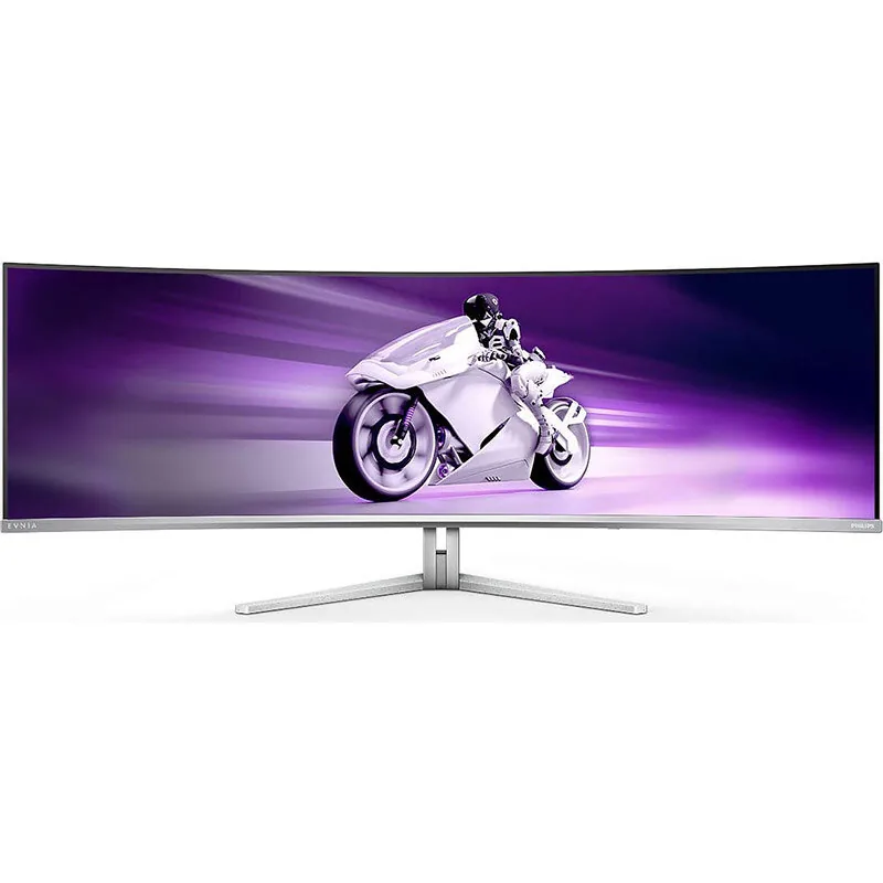 Philips Evnia 8000 49M2C8900 OLED Curbat Alb