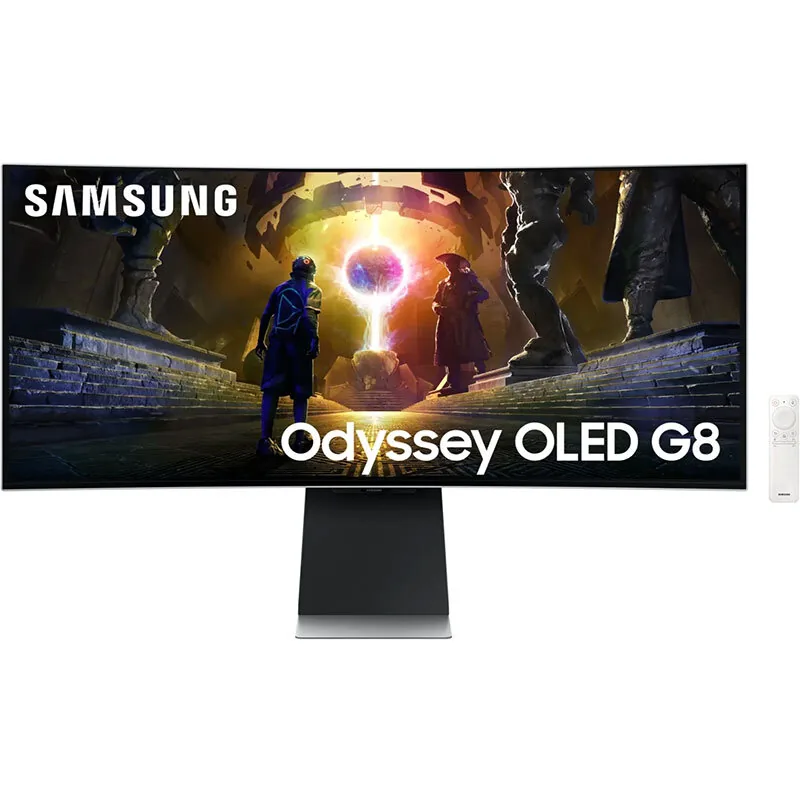 Samsung Odyssey G8 G85SD 34inch UWQHD Alb