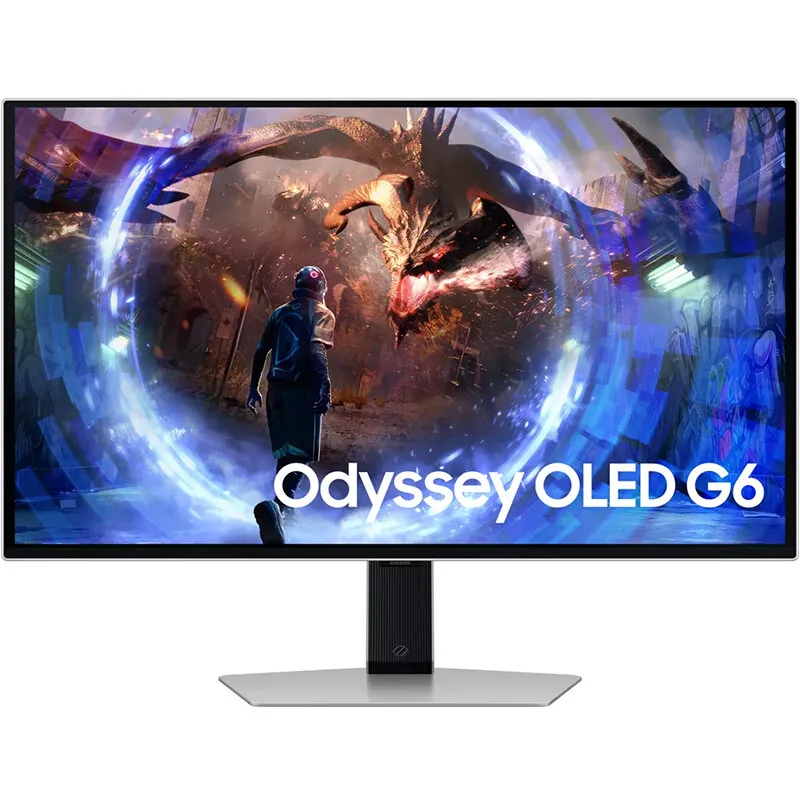 Samsung Odyssey G6 QD-OLED 27inch QHD 360Hz Negru si Argintiu