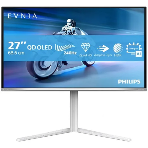 Philips 27M2N6501L QD OLED 27 Inch Alb