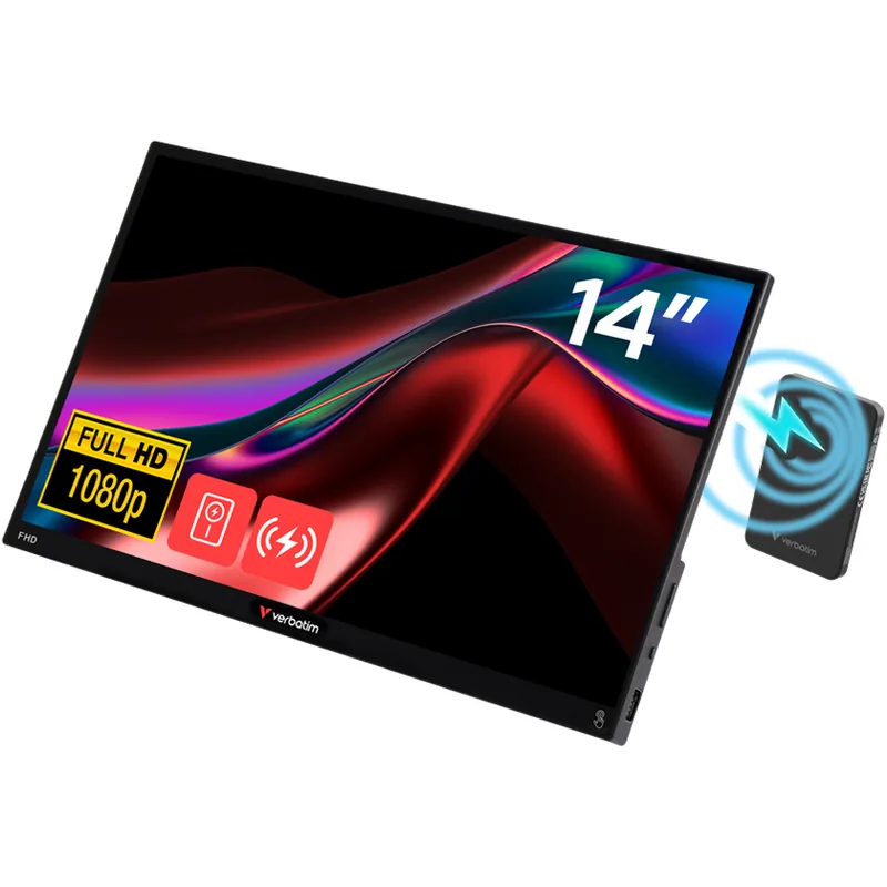 Monitor Portabil Tactil Verbatim 14 inci 5000mAh FHD