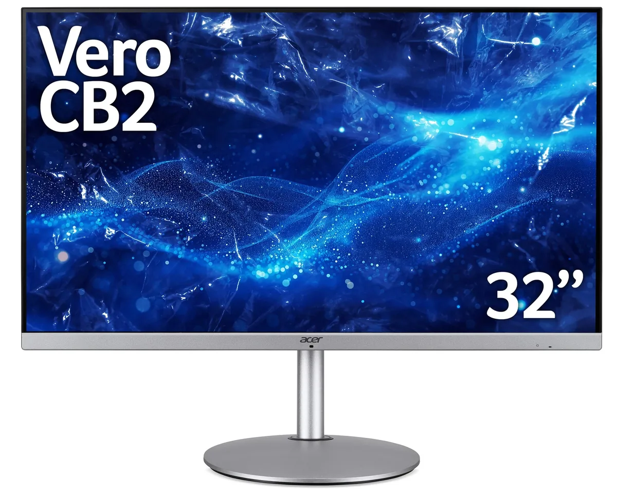 Acer Vero CB322QUE 31.5 Inch QHD IPS 100Hz Argintiu