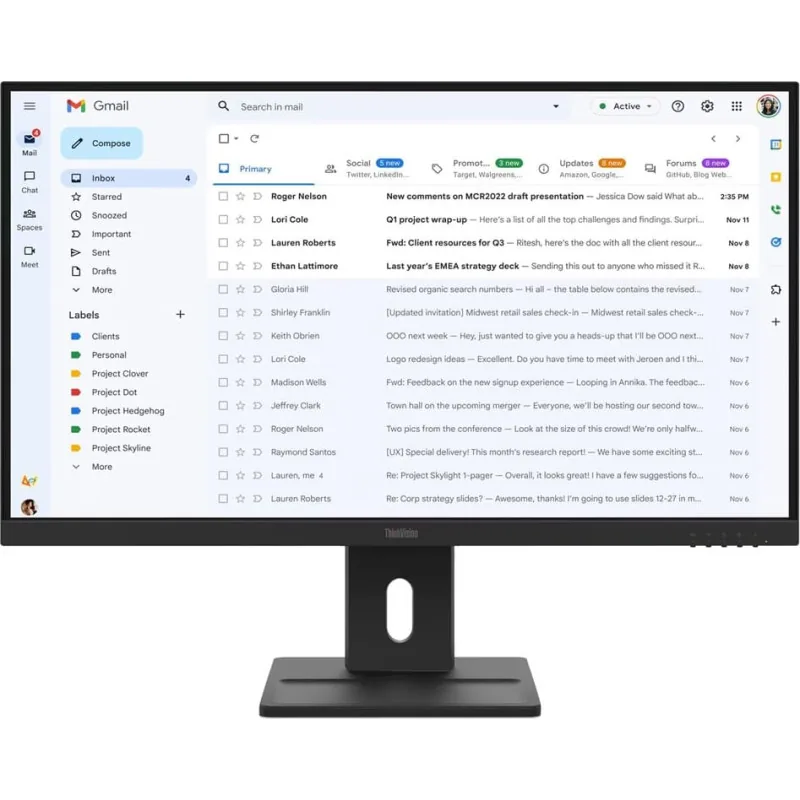 Lenovo ThinkVision E27-40 Negru