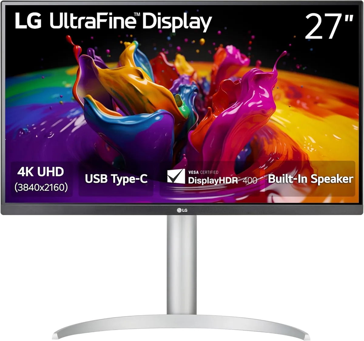 LG 27UP850K-W Alb Argintiu
