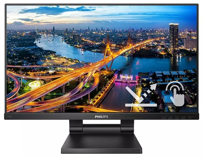 Philips 242B1TC/00 Touchscreen Negru