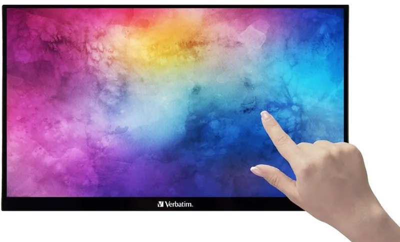 Verbatim PMT-14 14inch Touchscreen AMD FreeSync Negru