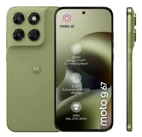 Motorola Moto G67 256GB 8GB RAM Verde