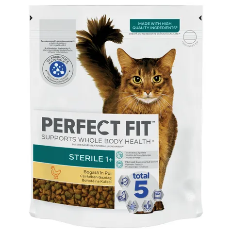 Hrana Uscata pentru Pisici Perfect Fit Sterile Pui 750g