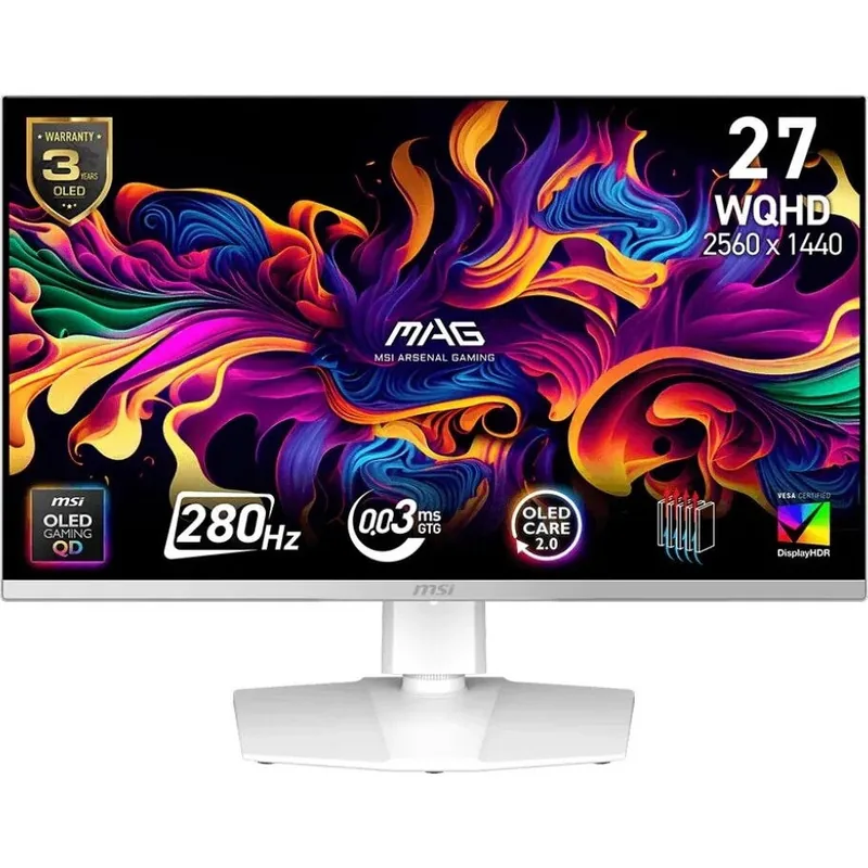 MSI 272QPWDE OLED Alb