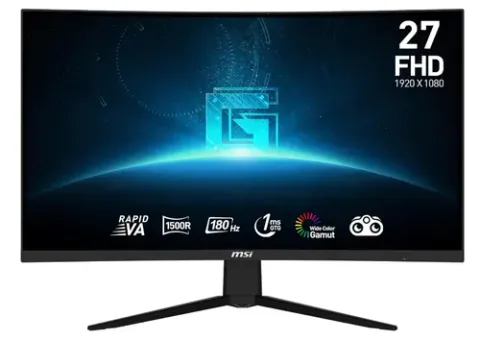 MSI G27C3F Curbat Negru