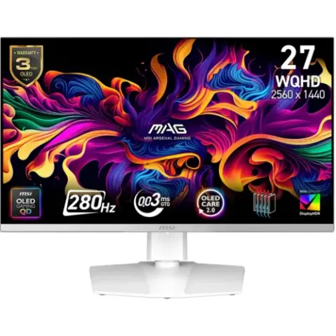 MSI MAG 272QPW QD-OLED X28 Alb