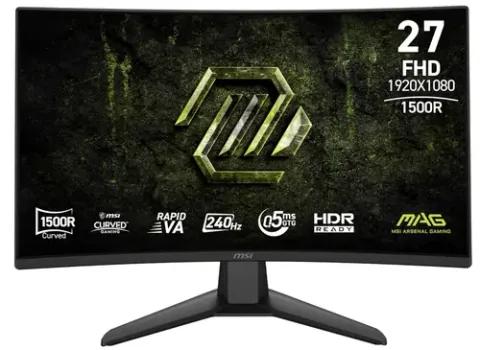 MSI MAG 274CF X24 Curbat Negru