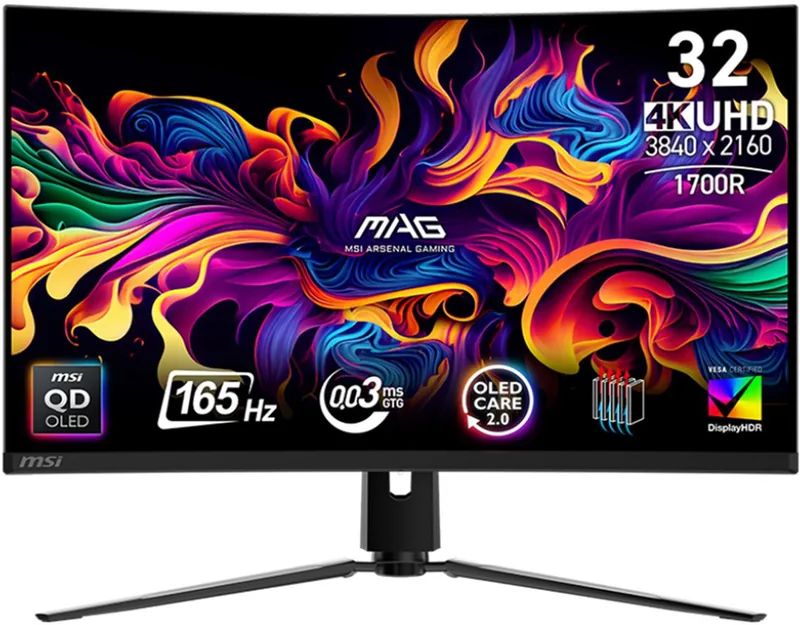 MSI MAG 321CUP QD-OLED 31.5inch 165Hz 0.03ms G-Sync