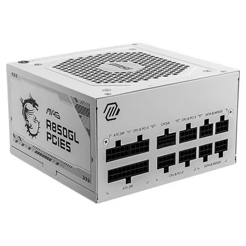MSI MAG A850GL PCIE5 850W Alb