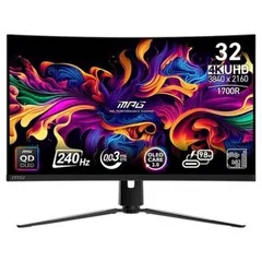 MSI MPG 321CURXDE OLED 31.5 inch 4K UHD Negru