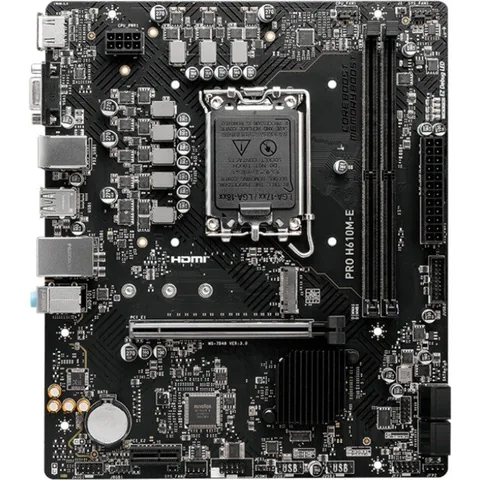 MSI PRO H610M-E Socket 1700