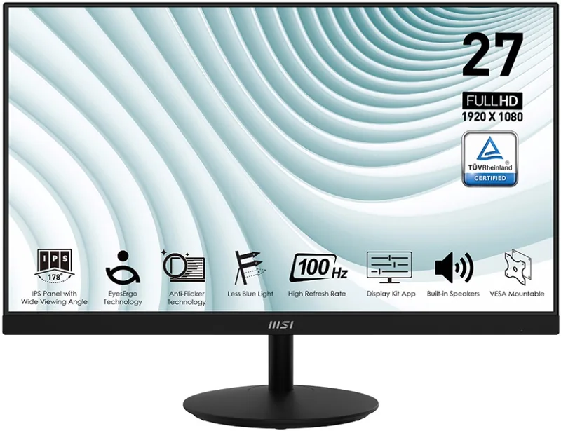MSI PRO MP271A 27 FHD IPS Negru