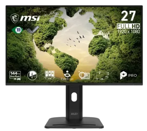 MSI PRO MP275PGN 27inch 144Hz 1ms Boxe Pivot Negru