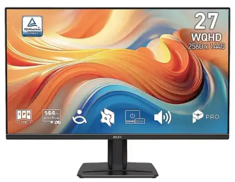 MSI PRO MP275Q E14 27" WQHD 144Hz 1ms Boxe Negru